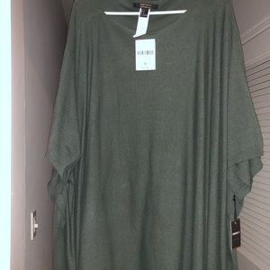 Forever 21 sweater shawl size small. Never worn